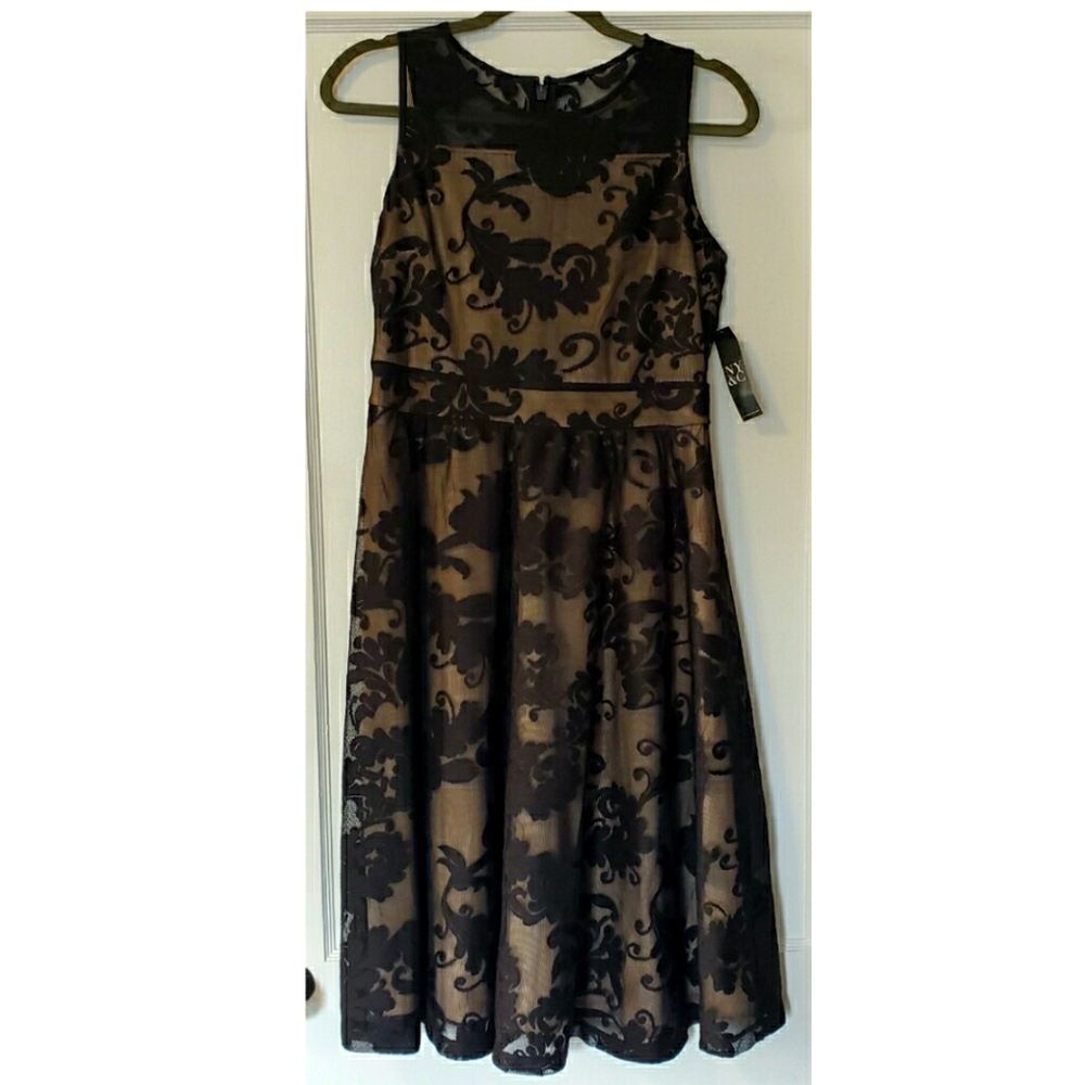 NWT NY&Co Black Lace dress